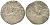 Великое княжество Литовское 1/2 гроша (полугрош) 1501-1506 Александр I король Польский (1501-1506), вес 0,88 гр., корона Saurma 5283 серебро 1517-322