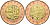 ЧЕХИЯ 50 КРОН 1993 ПРАГА, КАРЛОВ МОСТ KM 1 биметалл UNC 540-531