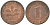 ФРГ 1 ПФЕННИГ 1981 F KM 105, J.380 сталь плакированная медью UNC 75-427
