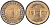 ГЕРМАНИЯ 1 РЕЙХСПФЕННИГ 1930 A KM 37, J. 313, Weege 2 бронза 4547-148