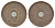 Дания 5 эре 1940 N, Кристиан X (1912-1947) KM 828 бронза 4638-635