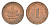 ФРГ 1 пфенниг 1972 D KM 105, J.380 сталь плакированная медью 4630-847