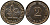 ФРГ 2 пфеннига 1963 J KM 106, J.381 бронза 99-131
