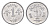 Пакистан 1 пайс 1974 ФАО KM 33 алюминий UNC 4164-446