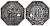Тюбинген 10 пфеннигов 1917 Funck 551.6 железо 4119-1242