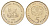 Македония 5 денаров 1995 50 лет ФАО KM 7a медь цинк никель UNC 212-725
