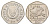 Кипр 50 центов 1994 похищение Европы KM 66 медно-никель UNC 4652-417
