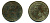 Великобритания 1 пенни 1938 Георг VI (1936-1952) KM 845, Spink 4114 бронза 37-532