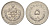 Иран 5 риалов 1953 SH 1332, Мохаммед Реза Пехлеви (1941-1979) KM 1159 медно-никель 86-846