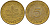 ФРГ 5 пфеннигов 1987 D J.382, KM 107 сталь плакированная латунью    4598-1052