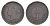 Кипр 1/4 пиастра 1887 Виктория (1837-1901) KM 1.1 бронза 4127-1011