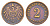 Германия 2 пфеннига 1911 A, Вильгельм II (1888-1918) KM 16, J. 11 медь 4164-262