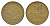 ГДР 20 пфеннигов 1969 A, первый год KM 11 латунь 4538-543