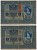 АВСТРИЯ 1000 КРОН 1919 КРАСНАЯ ВЕРТИКАЛЬНАЯ НАДПЕЧАТКА НА 1902 Pick 59 бумага 8564-40-1