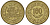 Тунис 100 миллимов 1960 KM 309 латунь 4162-441