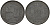 Бельгия 1 франк 1945 Belgie - Belgique, Леопольд III (1934-1947), германская оккупация, Вторая мировая война KM 128 цинк 4161-546