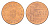 Румыния 5 бань (бани) 2005 KM 190 сталь плакированная медью UNC 4644-1258