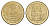 Индия 5 рупий 2010 1000 лет храму Брихадишварар KM 378 никеь латунь UNC 4686-1151