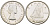 КАНАДА 10 ЦЕНТОВ 1964 ЕЛИЗАВЕТА II (1952-), ПАРУСНИК KM 51 серебро UNC 206-242