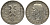 Албания 5 лек 1939 R, Итальянская оккупация KM 33 серебро 441-422