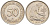 ФРГ 50 пфеннигов 1990 A J 384a, KM 109.2 медно-никель 63-359