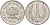Польша 1 злотый 1974 MW KM 49.1 алюминий    4161-1024