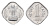 Индия 1 пайс 1967 KM 10.1 алюминий UNC 4697-757