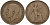 Великобритания 1 пенни 1919 Георг V (1910-1936) KM 810, Spink 4051 бронза 4144-824