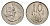 ЮАР 10 центов 1965 Ян ван Рибек (1619-1677), Suid Africa, легенда на африкаанс, цветок алоэ KM 68.2 медно-никель 4640-1211