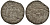 Польша, Эльблонг 1/24 талера 1634 Шведское правление, Кристина (1632-1654), вес 0,97 гр. KM 43 серебро 1516-631