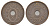 Дания 5 эре 1927 HCN, Кристиан X (1912-1947) KM 828 бронза 4657-223