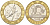 Франция 10 франков 1989 тип Гений Бастилии KM 964.1, Le Frank 375.3 биметалл 4519-233
