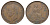 Великобритания 1 пенни 1945 Георг VI (1936-1952) KM 845, Spink 4114 бронза 4661-822