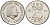 Нидерланды 25 центов 1977 Юлиана (1948-1980) KM 183 никель 96-246