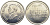 Иордания 2 1/2 пиастра 1996 KM 53 никелированная сталь aUNC 1526-415