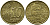 Греция 10 евроцентов 2006 KM 184 латунь 4387-1251