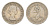 Родезия и Ньясаленд 3 пенса 1962 Елизавета II (1952-2022), цветок глориоза KM  3 медно-никель  4640-927