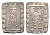Япония 1 бу ND (1837-1854) Tenpo Ichibugin C 16 серебро 650-1232