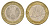Германия 1 евро 2002 F KM 213 биметалл 4629-421