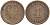 ГЕРМАНИЯ 1 ПФЕННИГ 1886 E, СТАРОГЕРБОВКА KM 1, J. 1, Weege 1 медь 206-1245