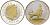 Австралия 1 доллар 2004 флорин, королевский визит, позолота KM 738 серебро PROOF 00-000-00