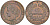 ФРАНЦИЯ 10 САНТИМОВ 1896 A, ТРЕТЬЯ РЕСПУБЛИКА (1871-1940) KM 815.1, LA FRANC 135.41 бронза 82-935