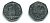 ОСТРОВ МЭН 50 ПЕНСОВ 2009 БАШНЯ МИЛНЕРСА KM 1258 медно-никель UNC 540-323