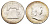 США 1/2 доллара (50 центов) 1952 S, Бенджамин Франклин, колокол KM 199 серебро aUNC 1531-1043