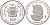 Гвинея 500 франков 1970 10 лет независимости (1958-1968), Клеопатра KM 24 серебро  PROOF  00-000-00