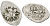 Великое Княжество Московское копейка 1535-1547 Иван IV Васильевич, Псковский монетный двор, 0,70 гр. ГиК №74 серебро    262-321