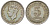 Британская Малайя 5 центов 1943 Георг VI (1937-1952) KM 3a серебро 53-143