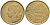 Франция 10 франков 1951 петух KM 915.1, Le Franc 363.4 алюминиевая бронза 4551-654