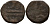 Индия, Делийский султанат 1 танка 1325-1352 Ghiyath al din Mohammed III ibn Tughluq (1325 - 1352) Mitchiner 2599 медь 4112-145