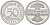 Германия 50 пфеннигов 1921 A KM 27, J.301, Weege 10 алюминий UNC 4584-844